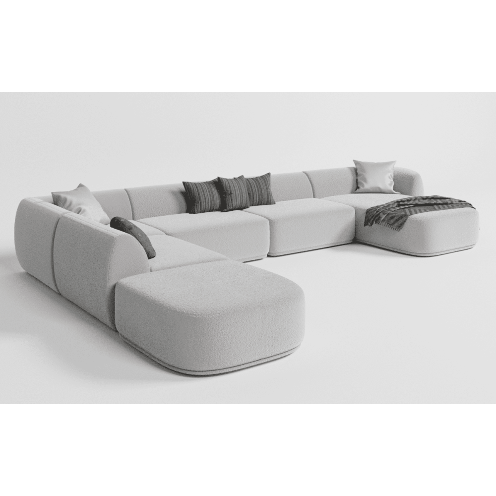 Corner Sofa w/ chaiselong Lux
