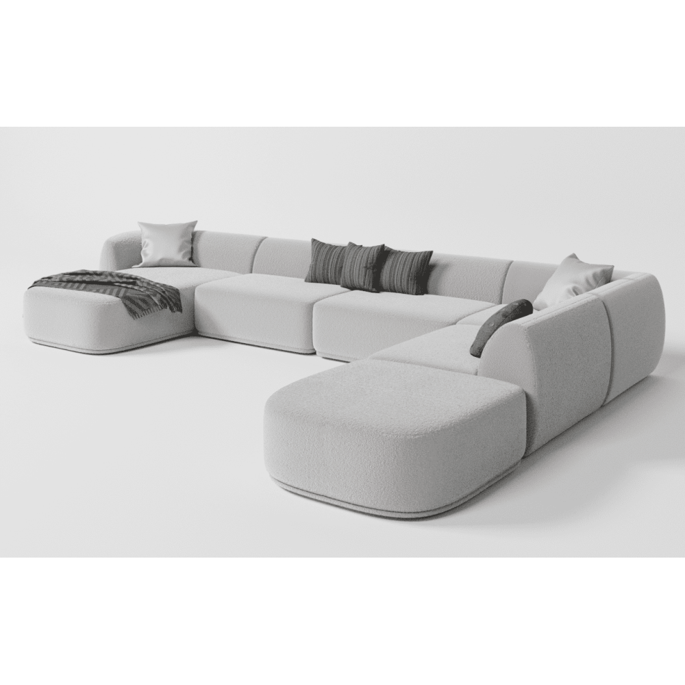 Corner Sofa w/ chaiselong Lux