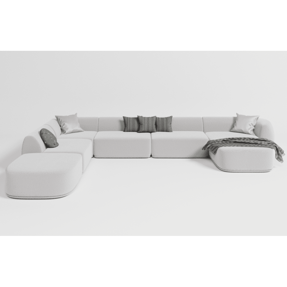 Corner Sofa w/ chaiselong Lux