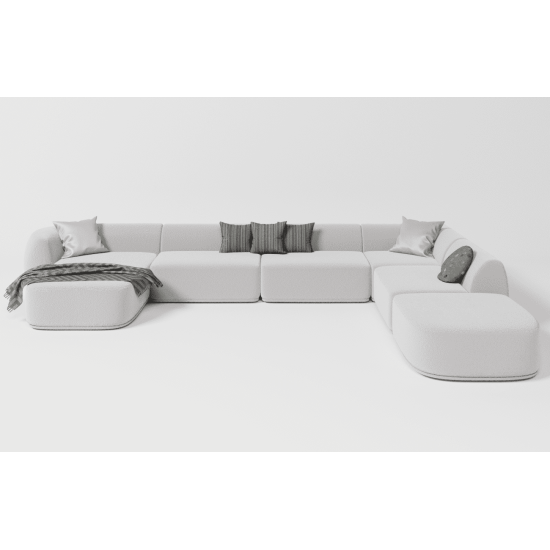 Corner Sofa w/ chaiselong Lux
