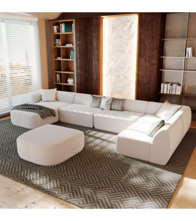 Corner Sofa w/ chaiselong Lux