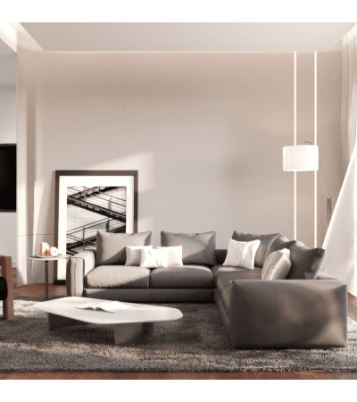Corner Sofa w/ chaiselong Zen