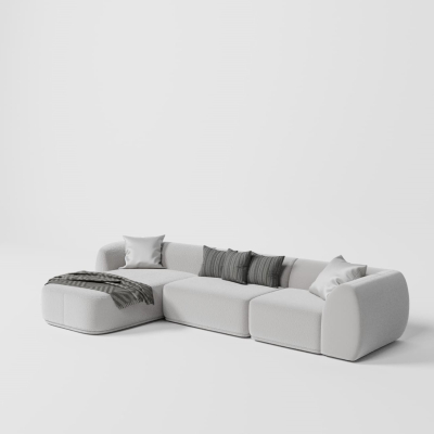 Lux w/ chaiselong Sofa