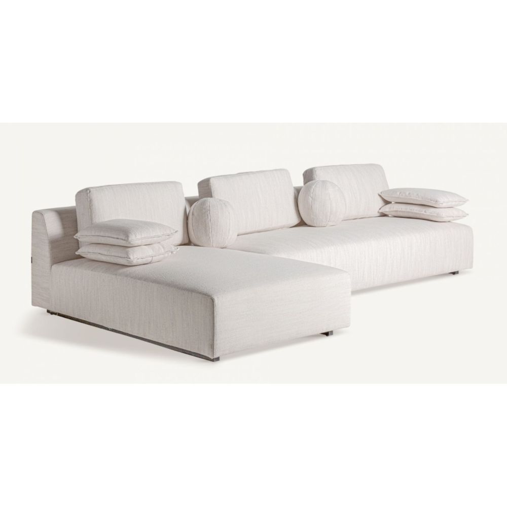 Sofa with chaiselongue Trau