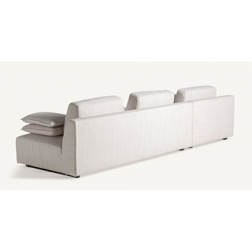Sofa with chaiselongue Trau
