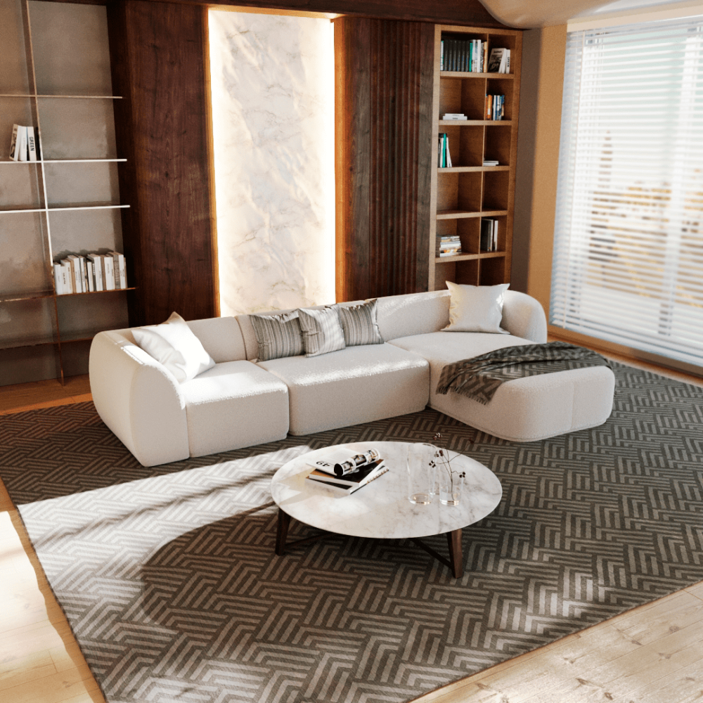 Lux w/ chaiselong Sofa