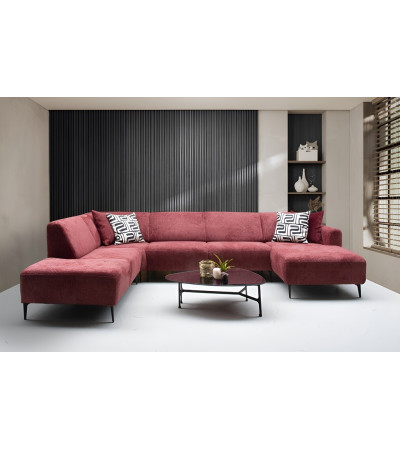 Sofá de canto c/ chaiselong Harper