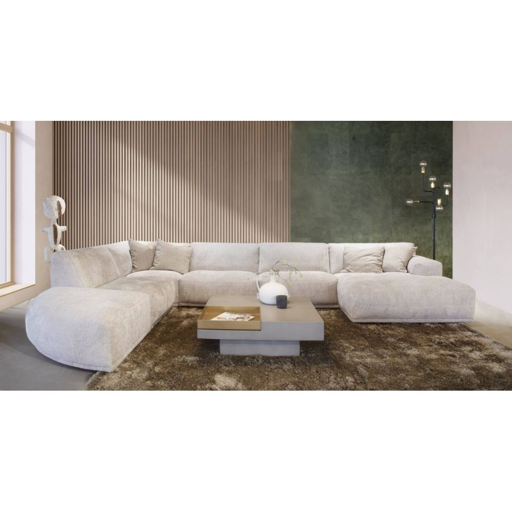 Sofá de canto c/ chaiselongue Rowan