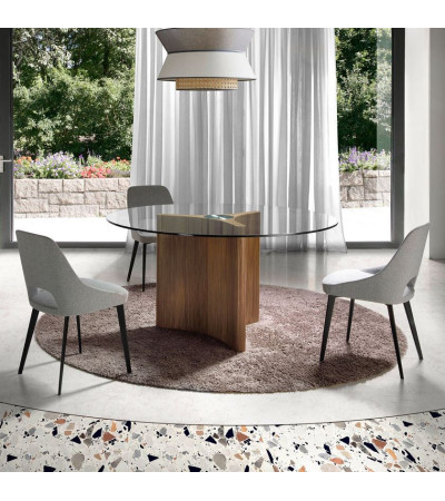 Mesa de Jantar redonda Frad
