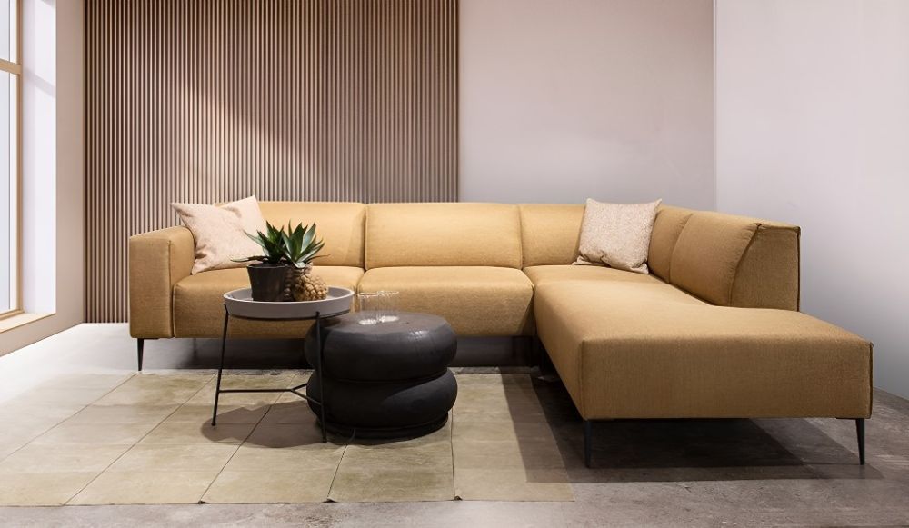 Corner sofa with chaiselong Akira