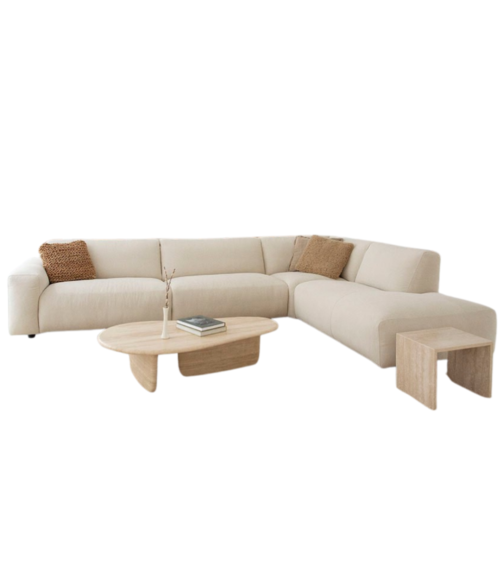Corner sofa w/ chaiselong Noah