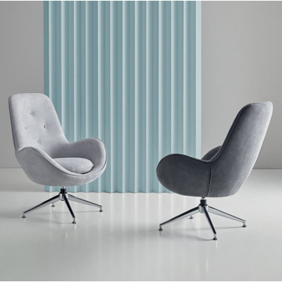 Swivel armchair Prag