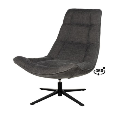 Swivel armchair Parme