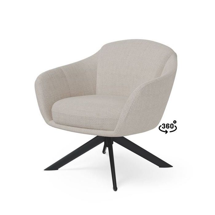 Swivel armchair Limas