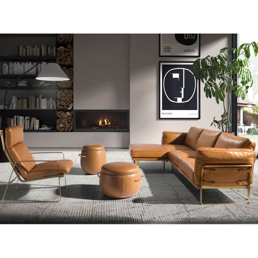 Sofá com chaiselongue Requinte
