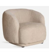 Poltrona privada Bouclé