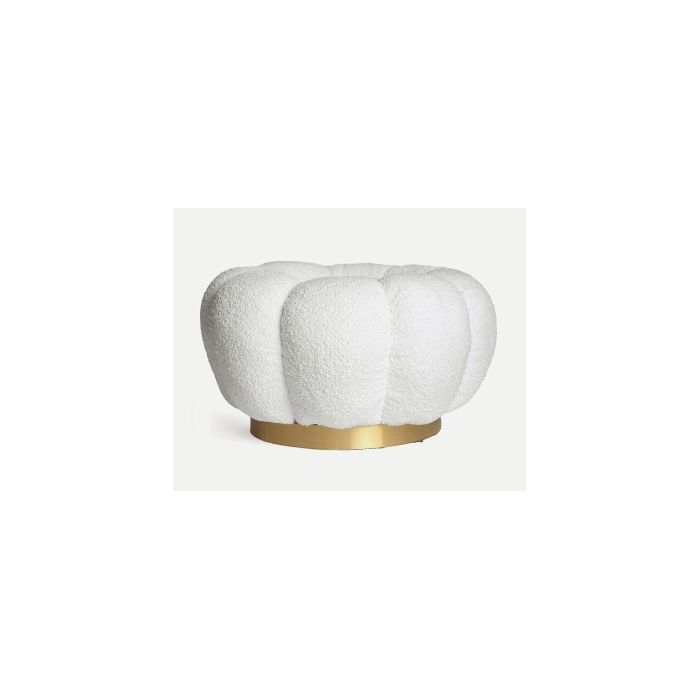 Bouclé Crest Puff