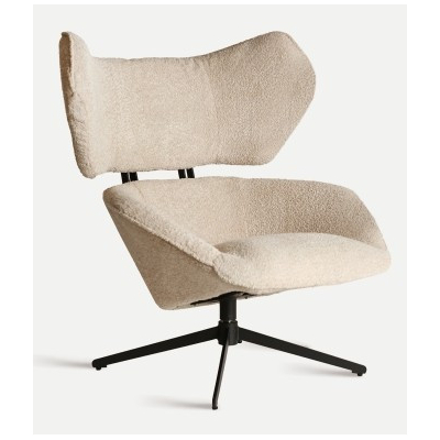 Bouclé Privas Rotative Armchair