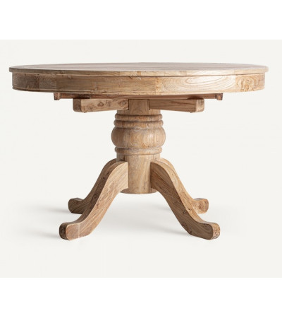 Extendable Round Dining table Berca