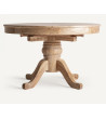 Extendable Round Dining table Berca