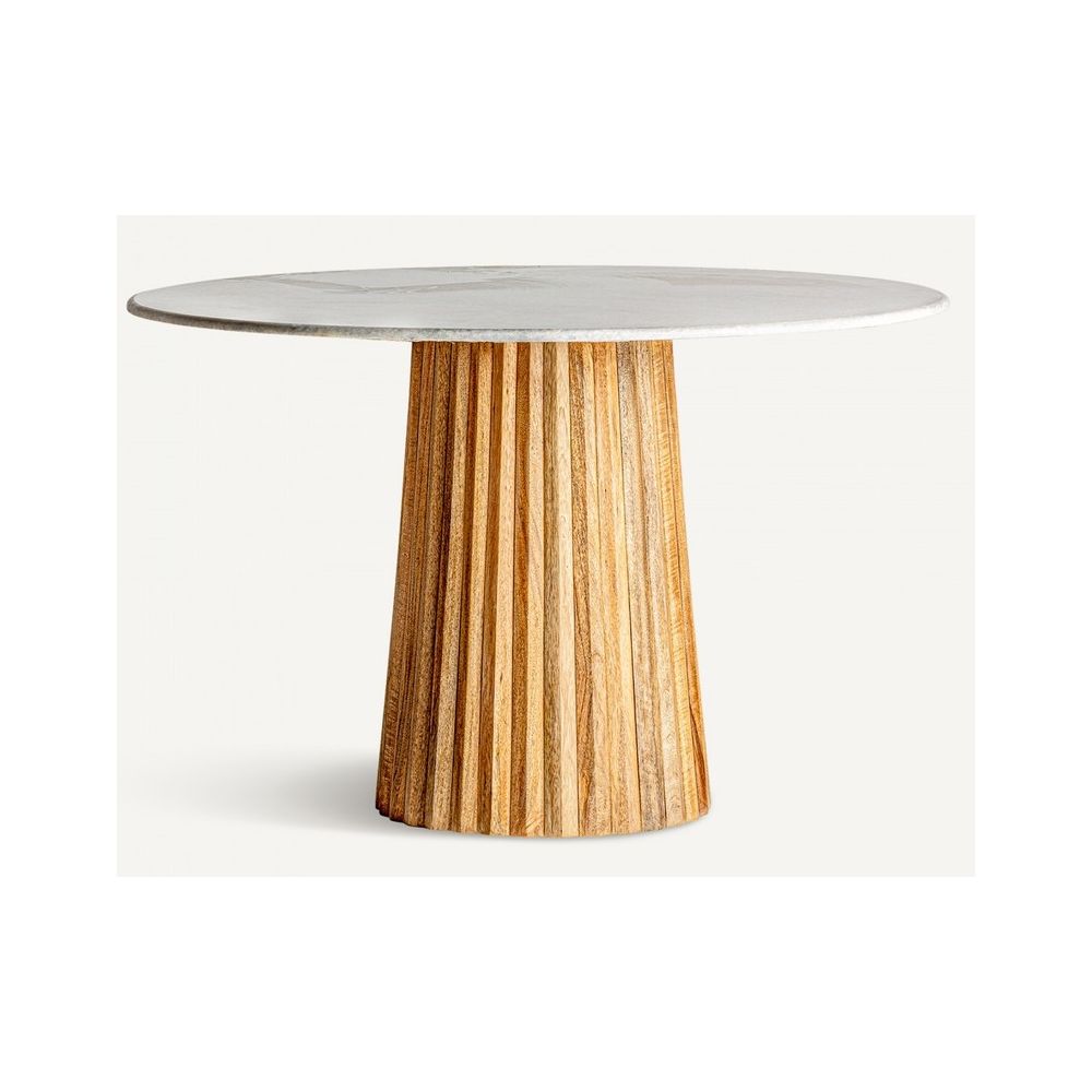 Round Dining table Plissé