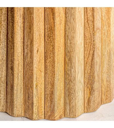Round Dining table Plissé