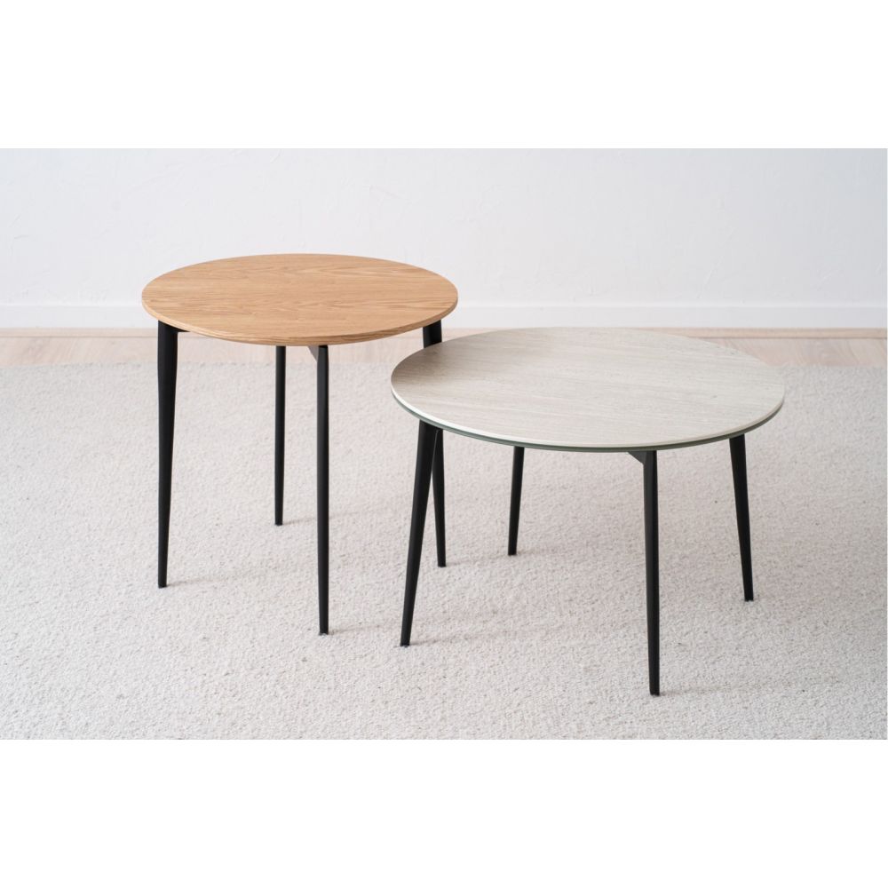 Round Side table Grill