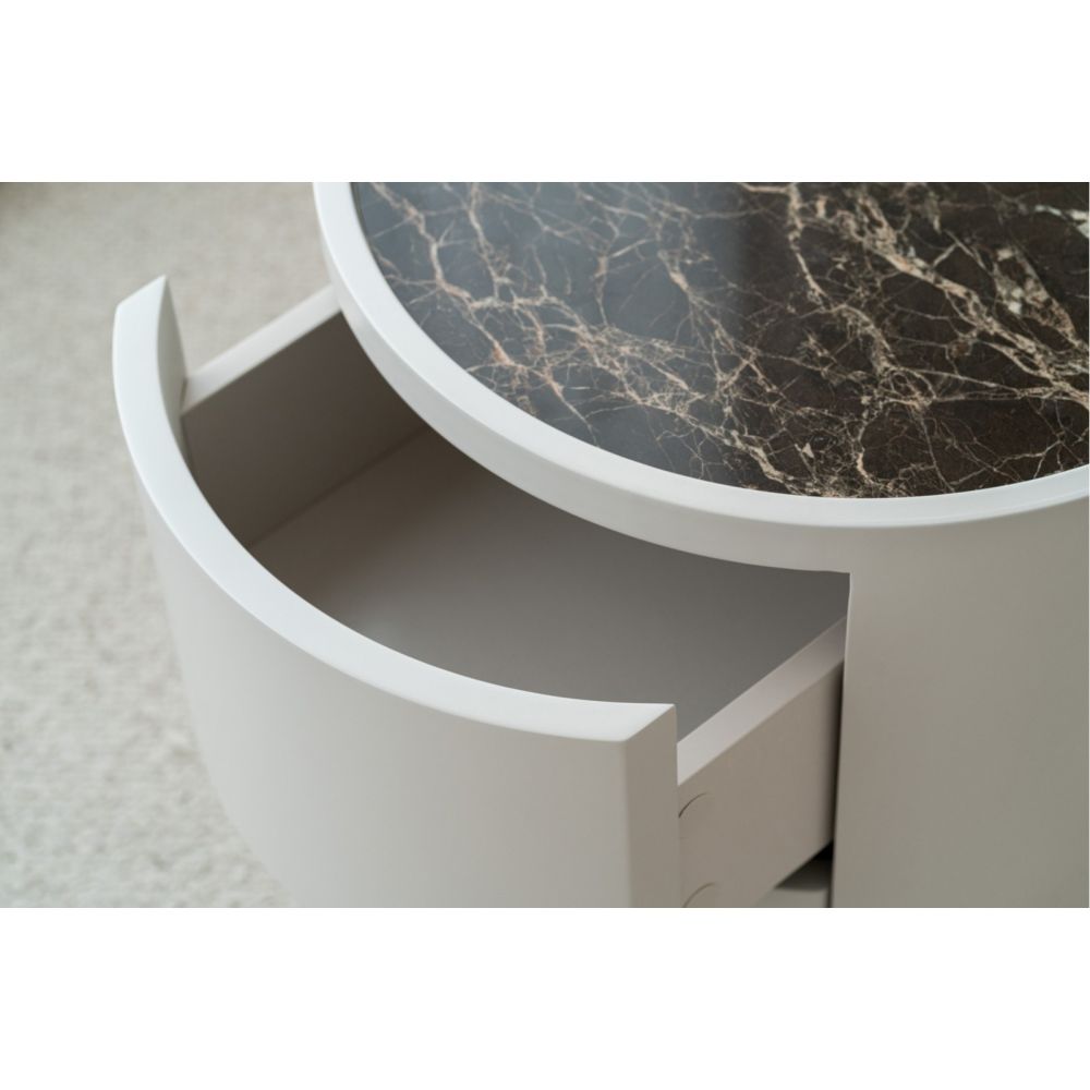 Round Side table Grill IV