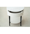 Round Bedside table BL
