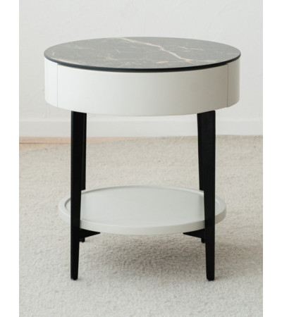 Round Side table BL II