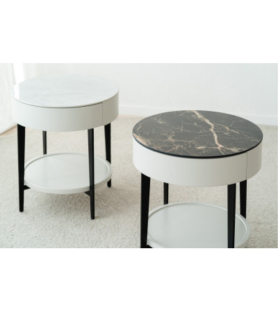 Round Side table BL II