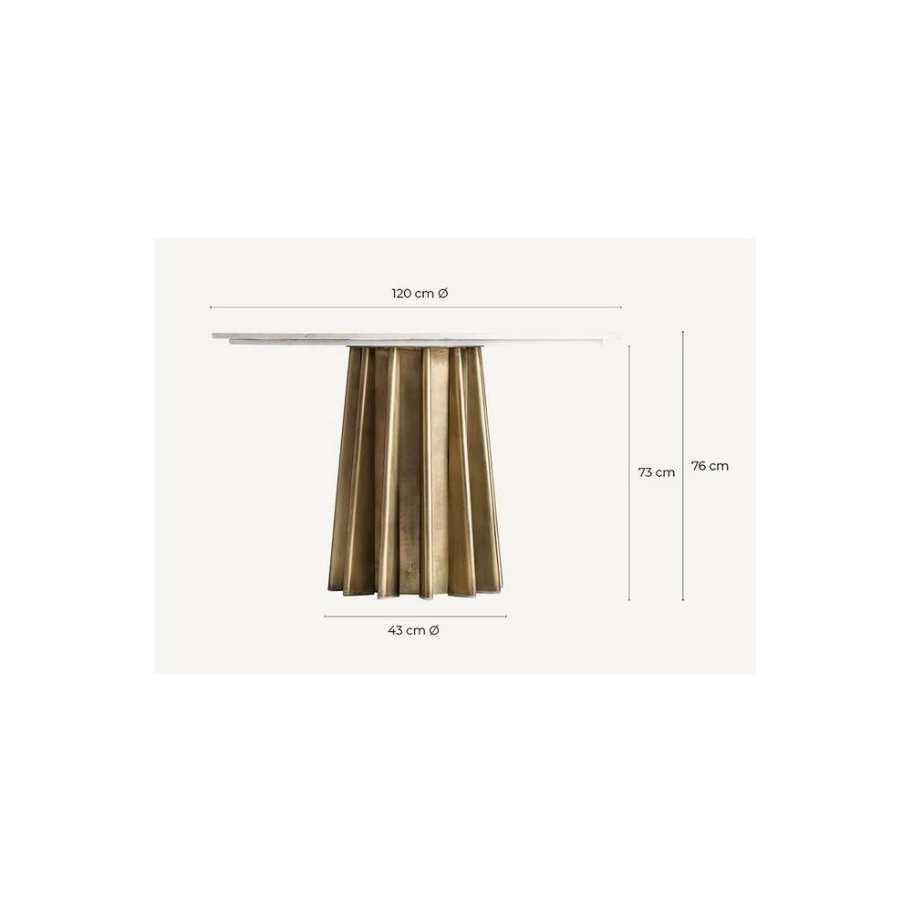 Round Bar table Lezey