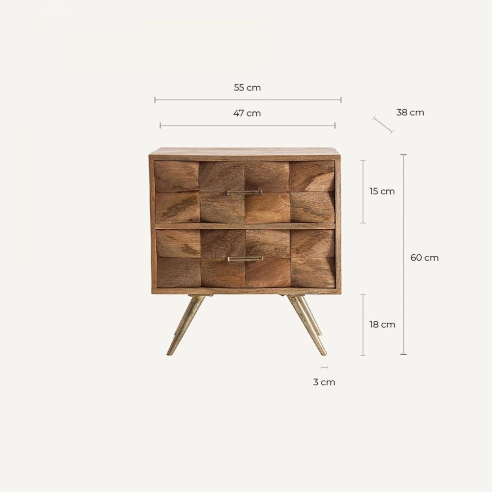 Bedside Table Kusel