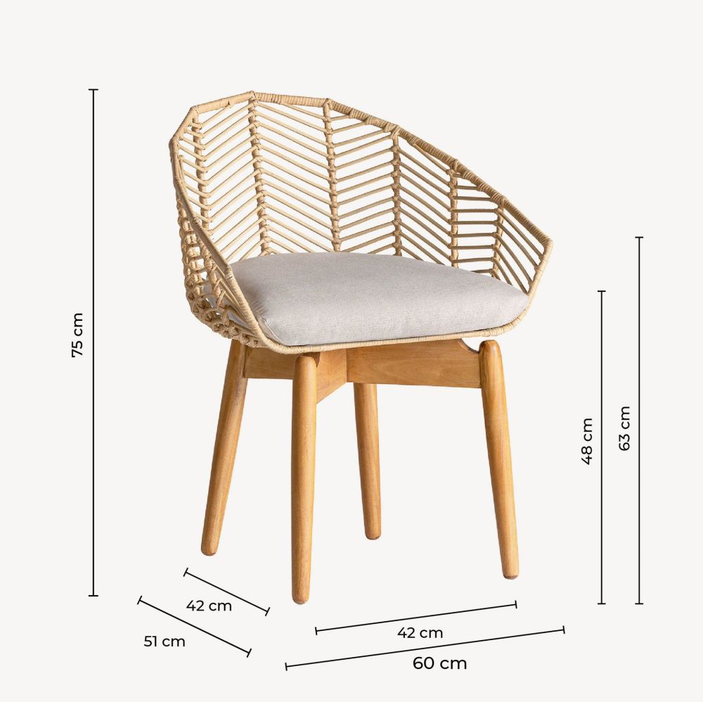 Chair Plissé