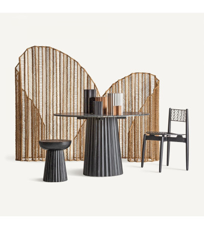 Chair Plissé Metal