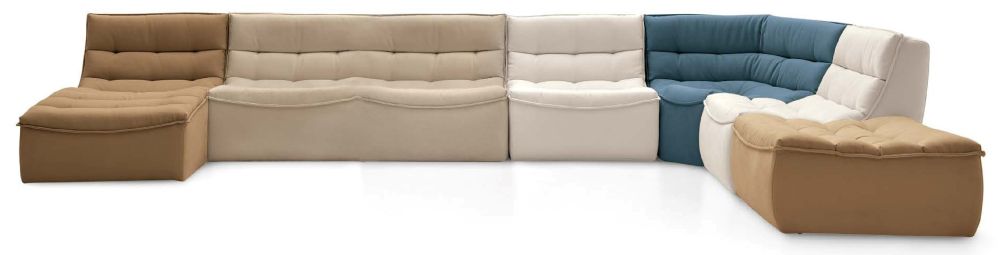 Sofa Corner w/ chaiselong Leffie II