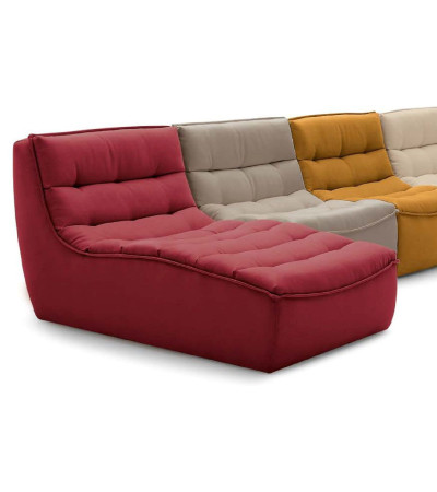 Sofa w/ chaiselong Leffie