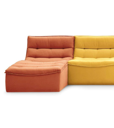 Sofa w/ chaiselong Leffie