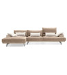 Sofa w/ chaiselong Suot
