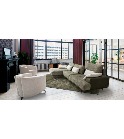Sofa w/ chaiselong Suot