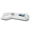 Sofa corner w/ chaiselong Toscana