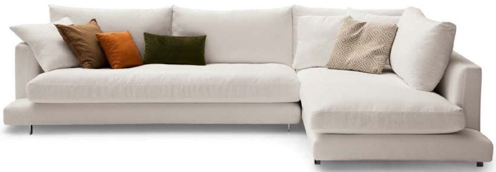 Sofa corner w/ chaiselong Toscana