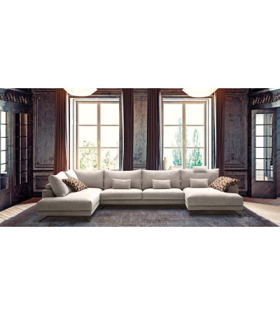 Sofa corner w/ chaiselong Ydnef II