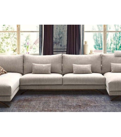 Sofa corner w/ chaiselong Ydnef II