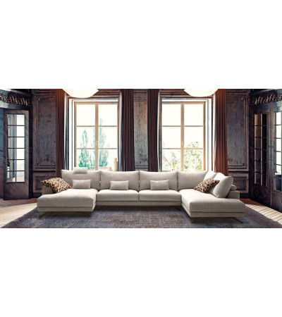 Sofa corner w/ chaiselong Ydnef II