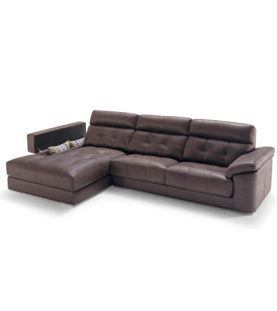 Sofa w/ Chaiselong Aluap