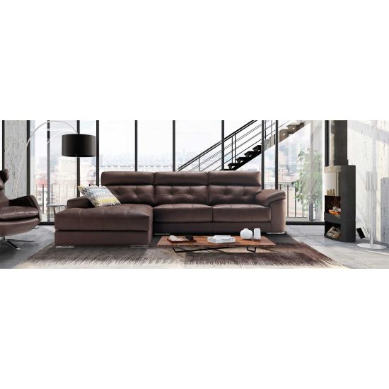Sofa w/ Chaiselong Aluap