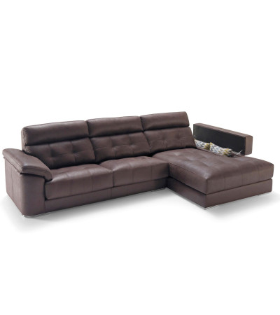 Sofa w/ Chaiselong Aluap