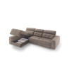 Sofa Relax w/ Chaiselong Suedama