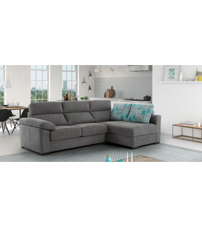 Sofa corner w/ chaiselong Lotus